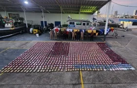 Más de una tonelada de cocaína fue incautada en zona insular de Cartagena