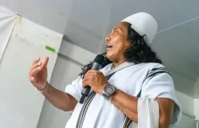 Danilo Villafañe, gobernador arhuaco