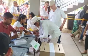 Las urnas en Gamarra, Cesar, fueron abiertas a las 8 a.m. 