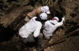 Foto referencia de exhumaciones