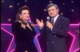 Claudia de Colombia y Jorge Barón en una imagen de archivo