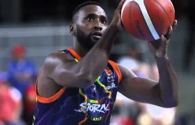 Michael Jackson, jugador de Caribbean Storm de San Andrés.