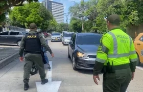 Operativos de control de la Policía Metropolitana de Barranquilla
