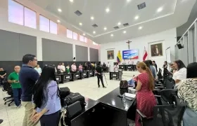 La sesión de la Asamblea de este miercoles