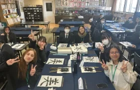 Ashley Ruiz se ganó su beca por su gran nivel de inglés.