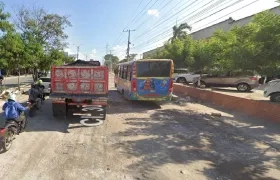 Este tramo de la calle 30 pertenece a Soledad.