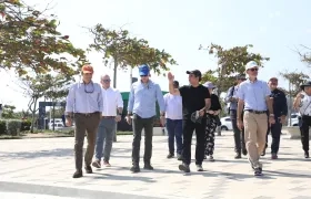 El Alcalde Alex Char con miembros Audubon Américas.