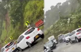 El derrumbe sucedió en Carmen de Atrato, en Chocó.