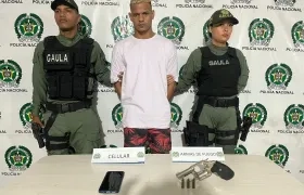 Esteban Caro Caro, el presunto sicario capturado.