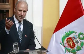 El canciller de Perú, Javier González-Olaechea.
