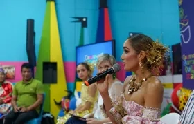 Melissa Cure, reina del Carnaval de Barranquilla.