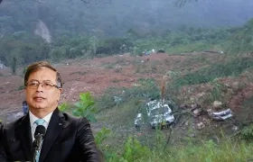 Gustavo Petro se pronunció sobre la tragedia en la vía Medellín-Quibdó.
