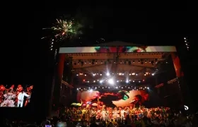 Lectura del Bando en la Plaza de la Paz.