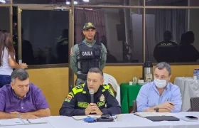 Reunión de la Policía con Undeco. 
