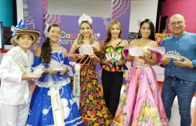 Protagonistas del Carnaval de Periodistas.