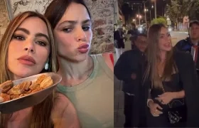 Sofía Vergara en Bogotá.