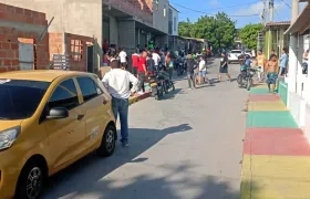 En este sector de El Edén se registró el doble homicidio