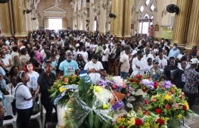 Una multitud acudió a la Catedral San Francisco de Asís de Quibdó