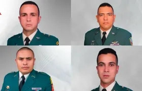 Siete personas viajaban en el helicóptero. 