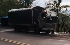 Camión robado en Barranquilla