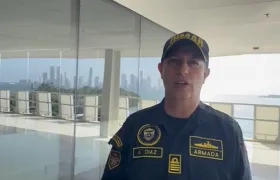 Capitán de Navío, José Andrés Díaz, Director del CIOH Caribe