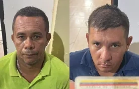 Los dos capturados salieron desde Colombia.