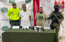 Capturados en flagrancia.