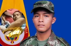 Alexander Orozco Zambrano resultó herido.