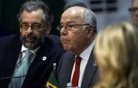 El canciller brasileño, Mauro Vieira.