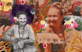 Esthercita Forero, creadora del desfile de La Guacherna. 