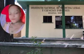 El cuerpo de la mujer fue trasladado a Medicina Legal. 