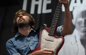 Justin Young del grupo británico The Vaccines.