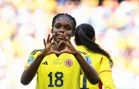 Linda Caicedo, delantera de la Selección Colombia femenina. 