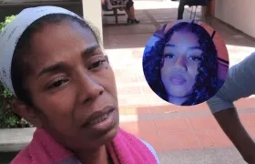 Rosa Cuesta, madre de Nora Ballestas Cuesta. 