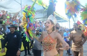 Melissa Cure, Reina del Carnaval de Barranquilla.