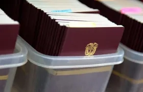 Pasaportes.