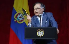 El Presidente Gustavo Petro.