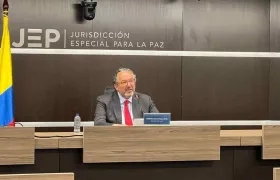 Roberto Vidal, presidente de la JEP.