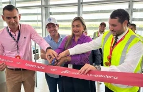 Reciben primer vuelo Medellín-Santa Marta.