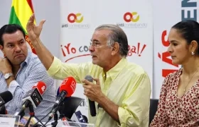 Eduardo Verano, gobernador del Atlántico.