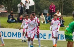 Carlos Daniel Bacca completó tres goles en el Campeonato Nacional Sub-13.