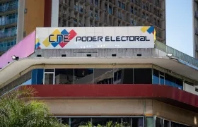  Sede del Consejo Nacional Electoral (CNE) en Caracas