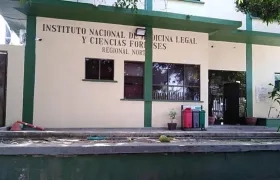 Instalaciones de Medicina Legal.
