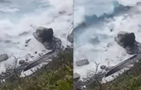 En esta área naufragó la embarcación en las costas de Panamá