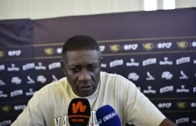 Adolfo 'El Tren' Valencia, exjuador de la Selección Colombia. 