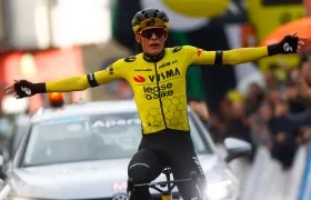 Jonas Vingegaard, líder del Jumbo Visma.