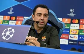 Xavi Hernández, entrenador del Barcelona. 