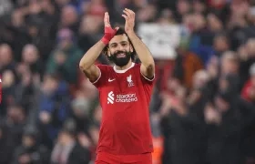 Mohamed Salah se ha perdido siete partidos con el Liverpool. 