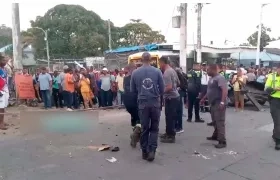 Ocurrió cerca de la loma del Colegio Bolivariano.