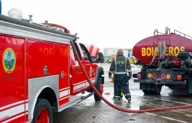 El incendio está controlado en un 70%.